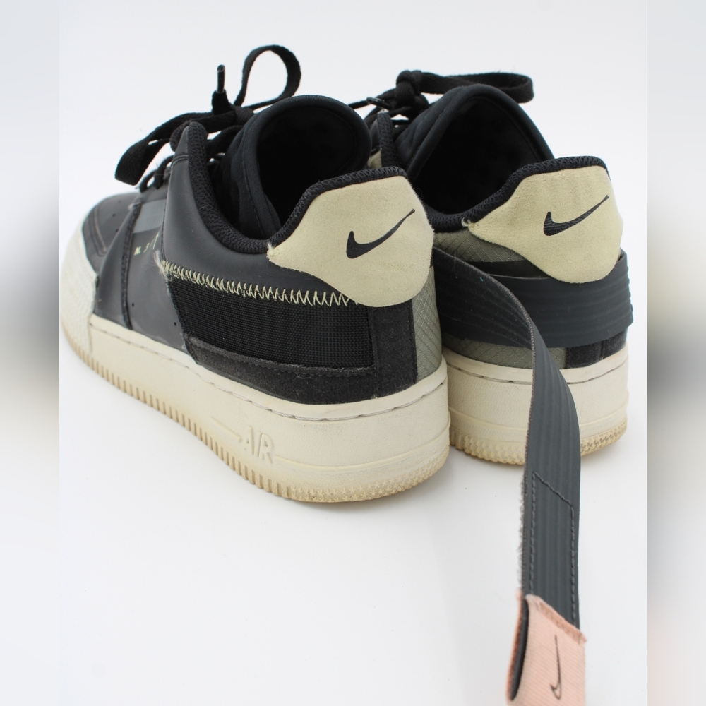 Youth Nike Air Force 1 N.354 – Size 6 – Black/Cream/Pink - Picture 5 of 10